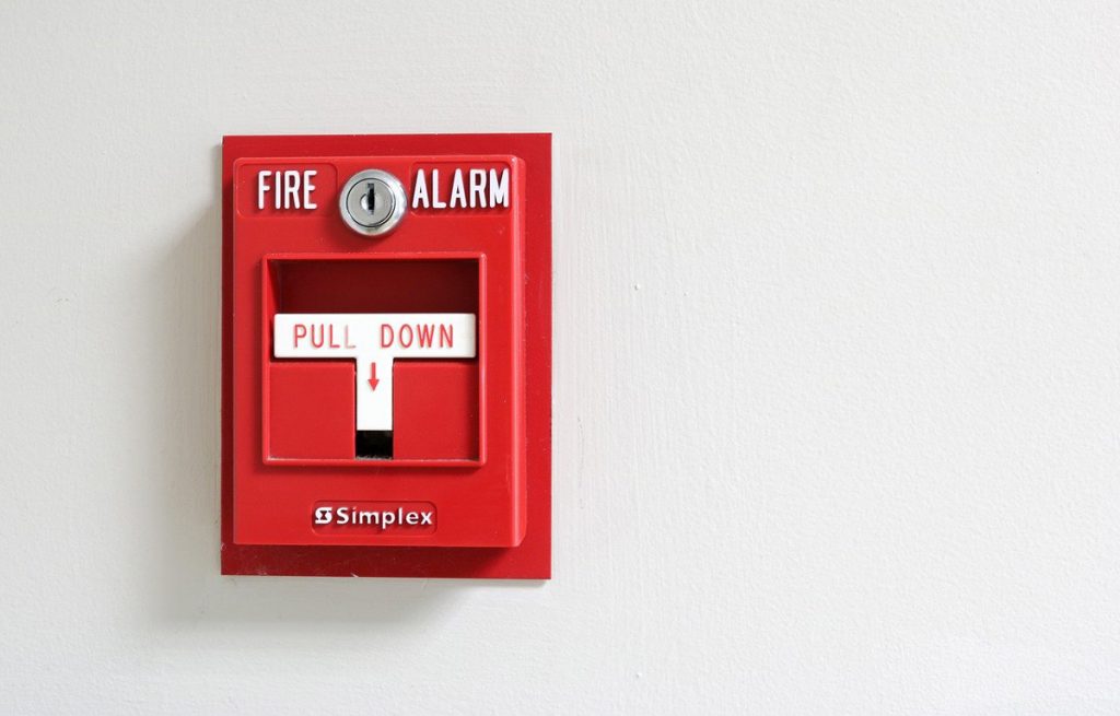 fire and security alarms